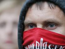 Hundreds of Ukrainian right-wingers rally against govt Hundreds of Ukrainian right-wingers rally against govt