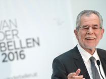 Austrian tv, Van der Bellen is the new president Austrian tv, Van der Bellen is the new president