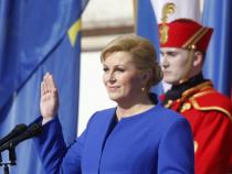 Croatia's first woman president inaugurated Croatia's first woman president inaugurated