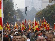 Thousands attend Macedonian opposition protest in Skopje Thousands attend Macedonian opposition protest in Skopje