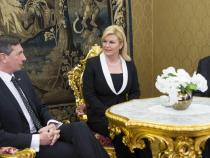 Slovenia: Pahor meets with Mattarella and Grabar-Kitarovic Slovenia: Pahor meets with Mattarella and Grabar-Kitarovic