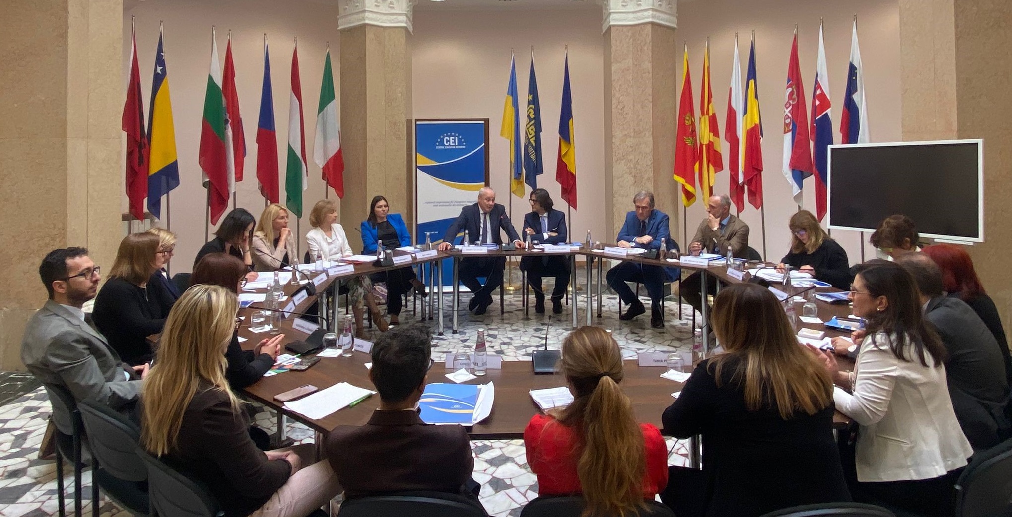 Italian delegation to CEI Parliamentary Assembly visits Executive Secretariat - Vimarsana News