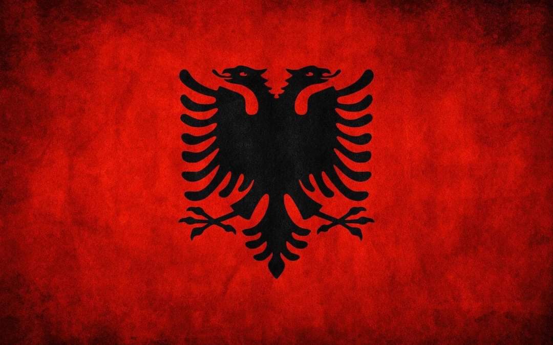 Flag Albania