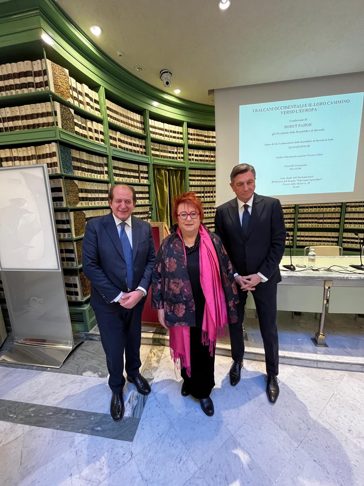 Conference on the Western Balkans and their path towards Europe (Rome, 14 January 2025)