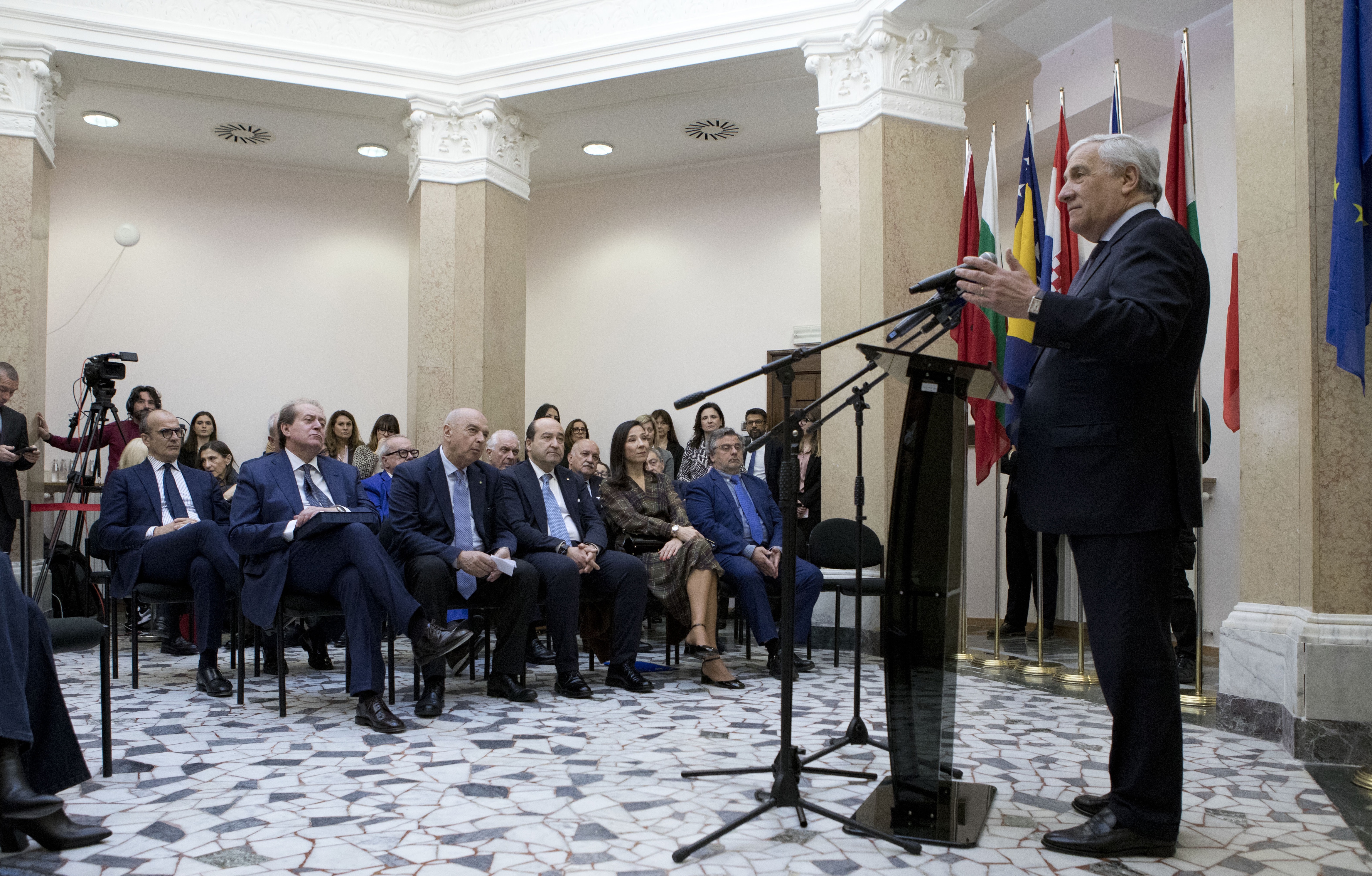 Official visit from Hon. Antonio Tajani (Trieste, 26 march 2025)
