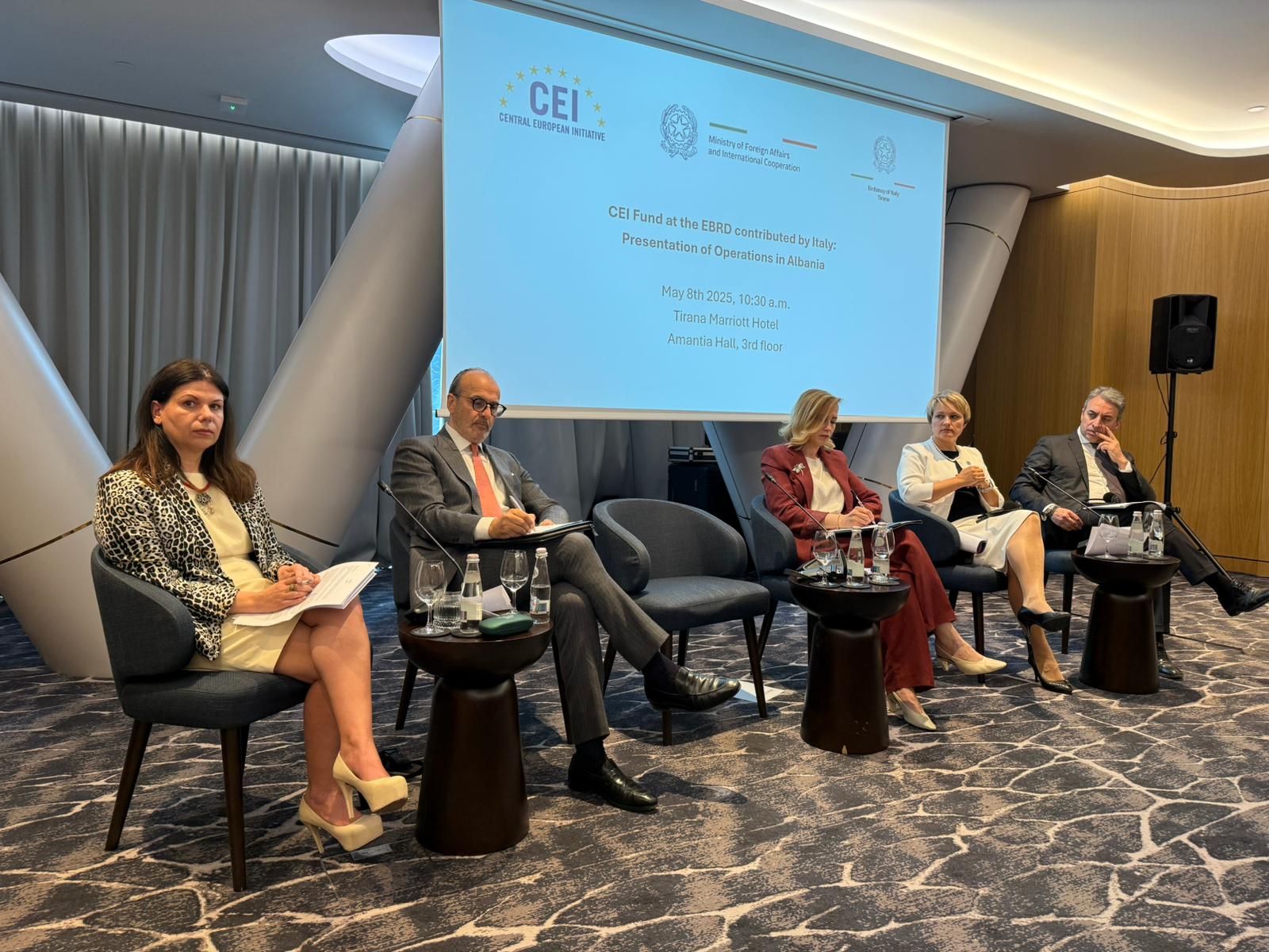Roadshow CEI Fund at the EBRD stop in Albania (Tirana, 8 May 2025)