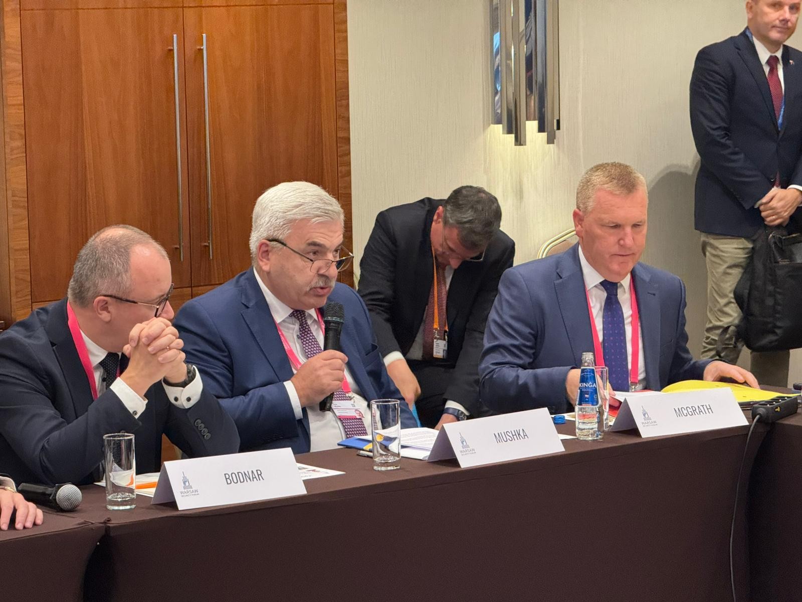 Dsg Mushka at Warsaw Security Forum (Warsaw, 29-30 september 2025)
