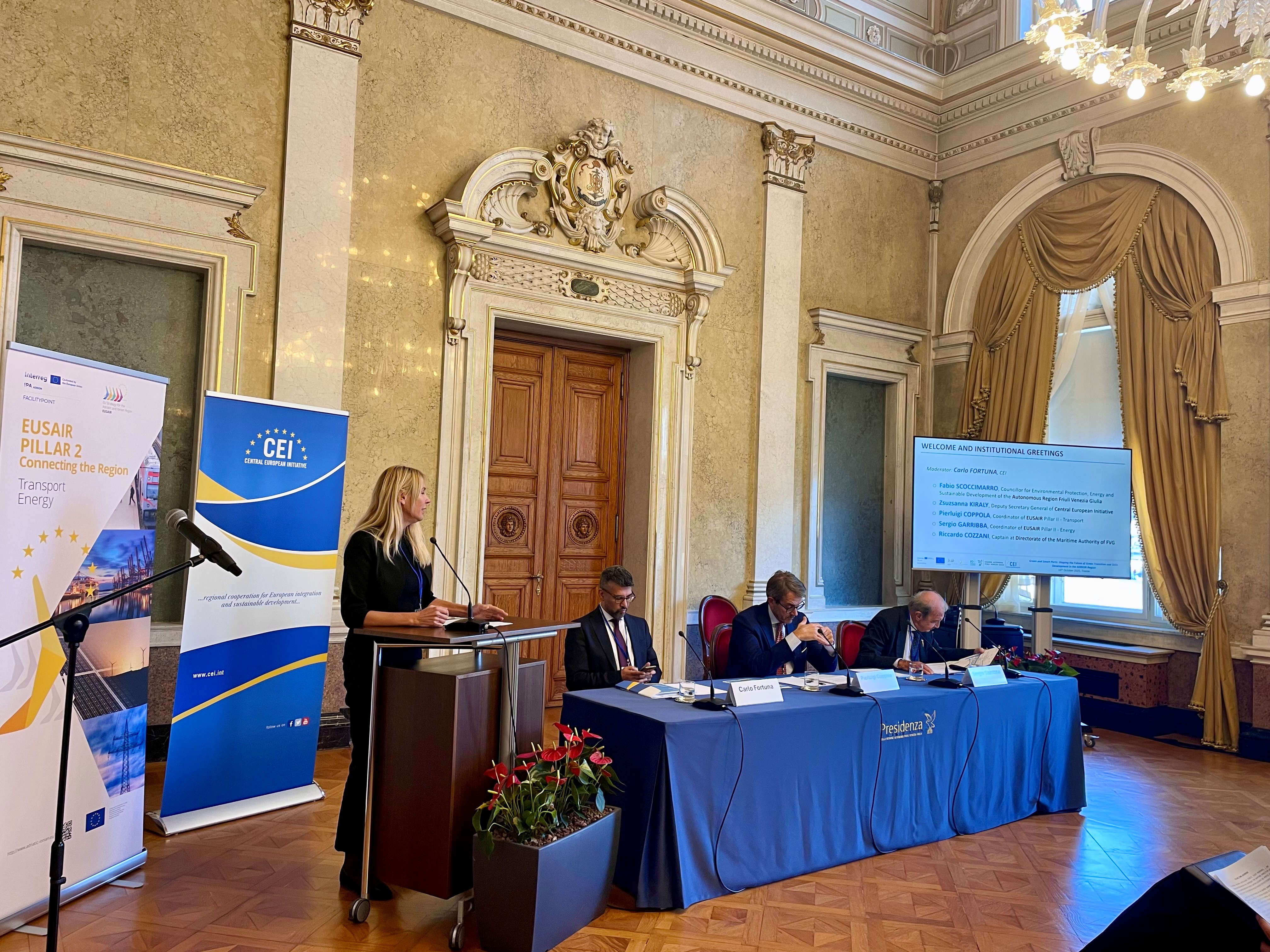 DSG Kiraly at the FVG region palace (16 October 2025, Italy)