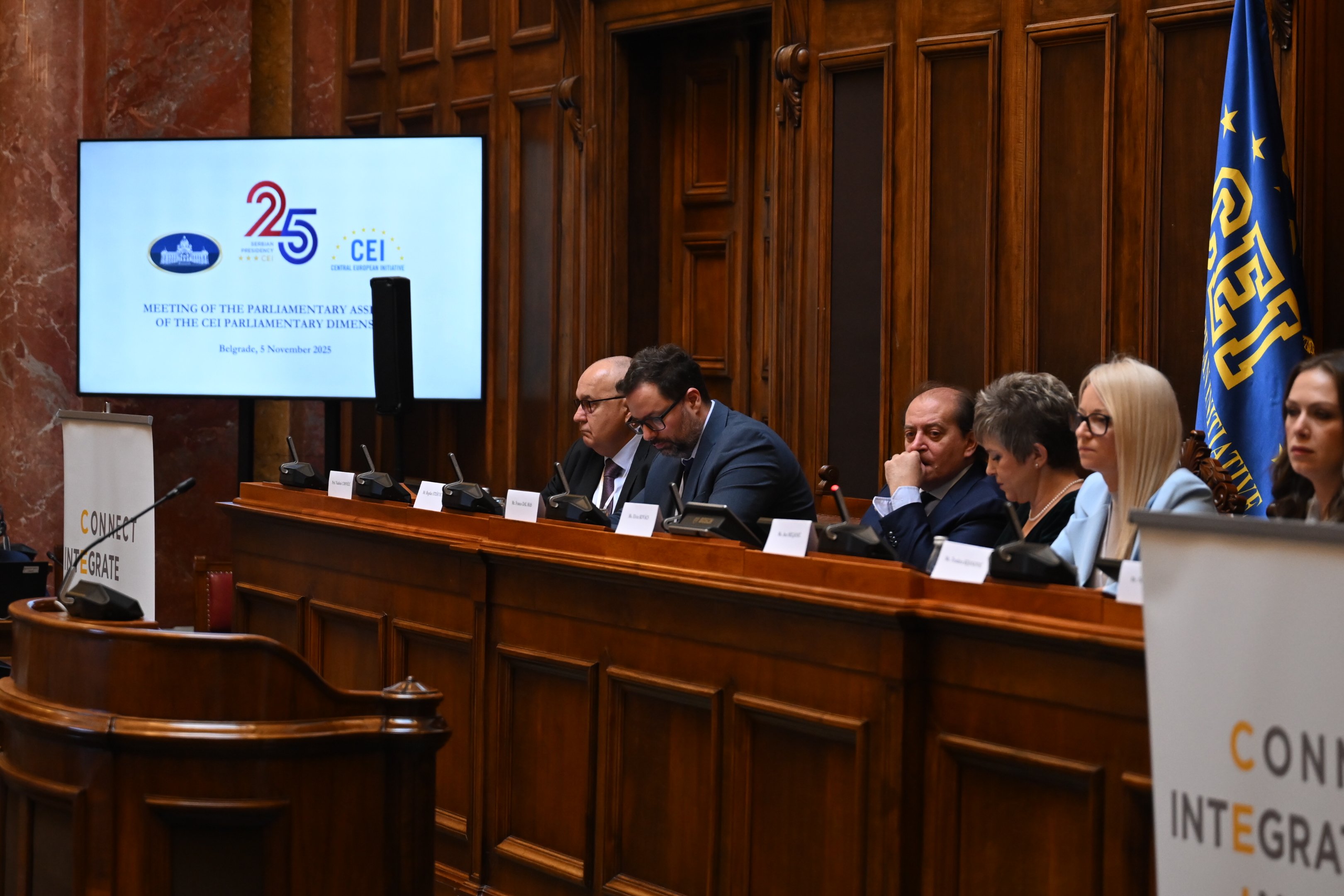 Parliamentary Assembly of the CEI Parliamentary Dimension (Belgrade, 5 November 2025)