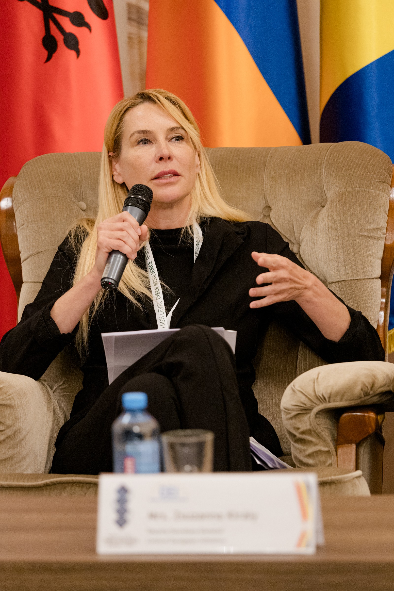 DSG Zsuzsanna Kiraly at High-level Cyber Resilience Regional Forum (Bucharest, Romania)