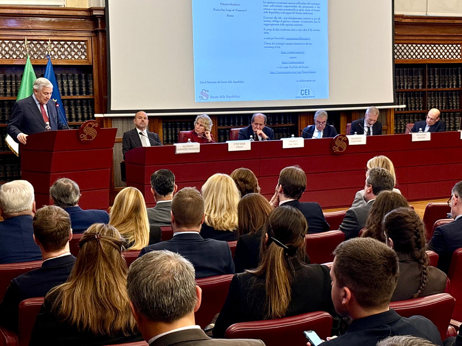 Conference ‘The Central European Initiative – Turning a Vision into Reality’ (Rome, 29 October 2026)