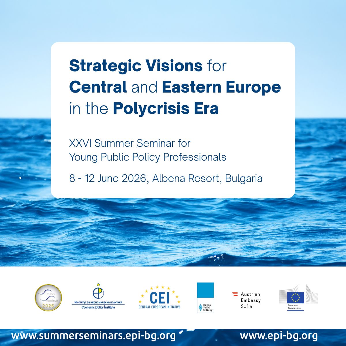 summer seminar for young public policy professionals