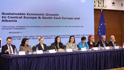 Workshop “Sustainable Economic Growth in Central & South-East Europe and Albania - Discussion of Strategies for Promoting Sustainable Practices on the Path to European Integration” (Tirana, 18 November 2024)