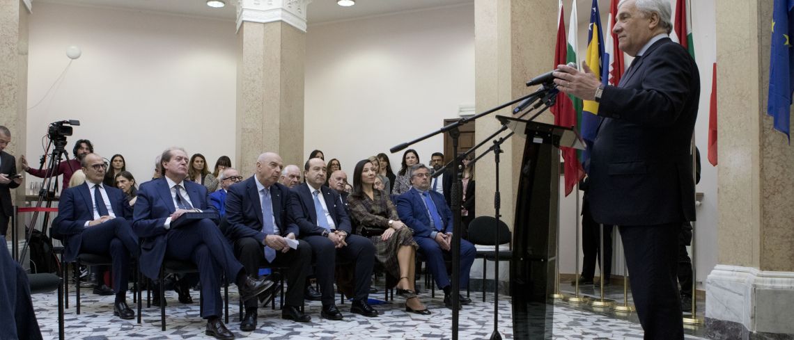 Official visit from Hon. Antonio Tajani (Trieste, 26 march 2025)