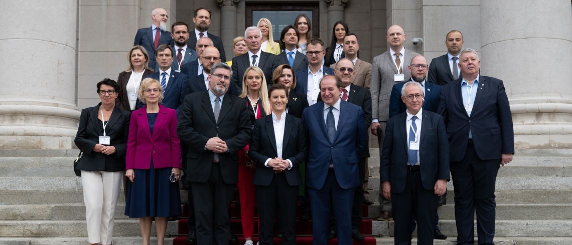 Meeting of the Parliamentary Committee of the Central European Initiative (CEI) Parliamentary Dimension (Belgrade, 20-21 May 2025) - photo by Peđa Vučković 