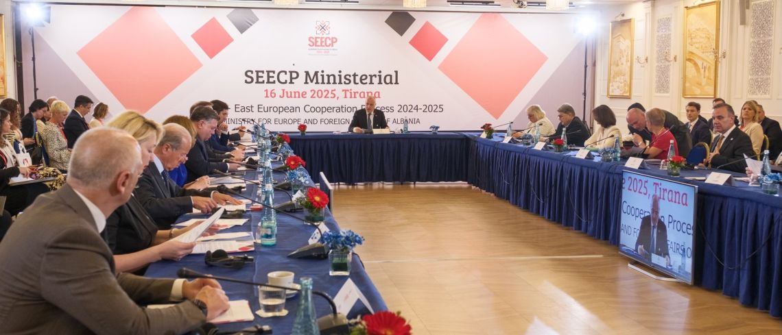 Meeting of the Ministers of Foreign Affairs of the South-East European Cooperation Process - SEECP (Tirana, 16 June 2025)