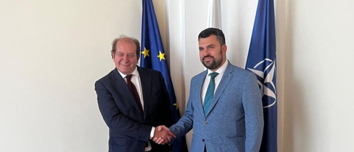 SG Dal Mas meets with bulgarian Foreign Minister Georgiev (Sofia, 10 September  2025)