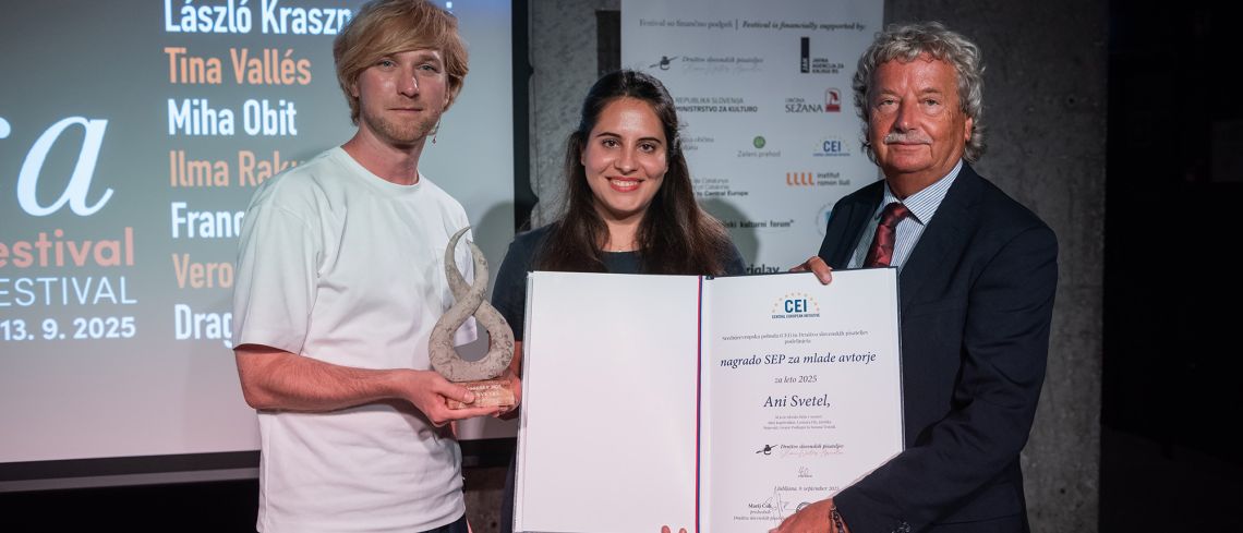 Ana Svetel from Slovenia wins CEI Award for Young Writers 2025