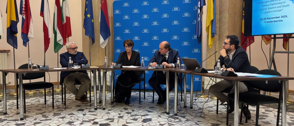 Press conference on Science Diplomacy (Trieste, 12 November 2025)