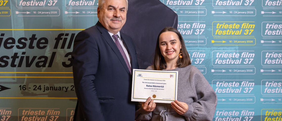 Moldovan Director Raisa Răzmeriță wins the CEI Award at Trieste Film Festival 2026