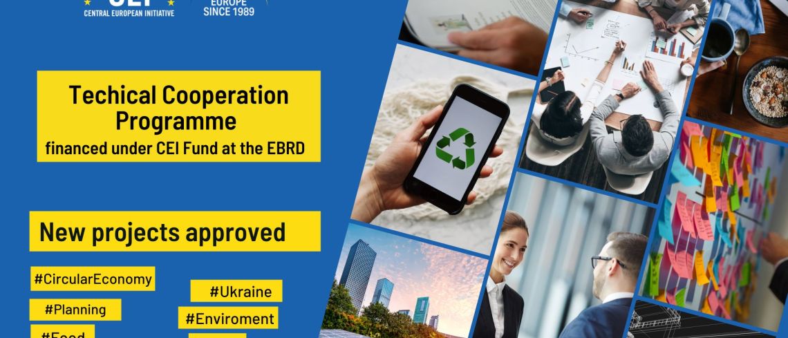 CEI Fund at the EBRD commits over EUR 2.2 million in technical assistance
