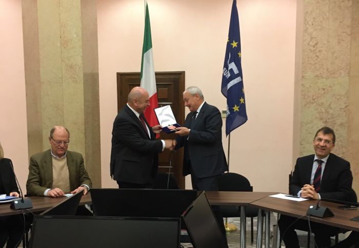 Mayor Roberto Dipiazza visits CEI Executive Secretariat (Trieste HQ, 11 Nov. 2019)