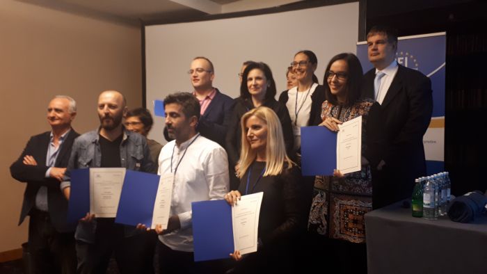CEI SEEMO Award for Outstanding Merits in Investigative Journalism 2019 (Zagreb, 4 November 2019)