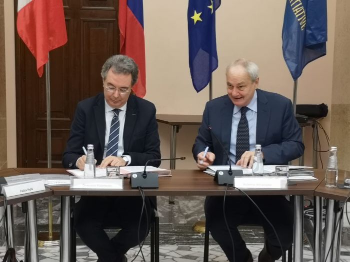 Inter-Connect: signing of MoU for Promotion of services examined within case study in Trieste (CEI HQ, 16 Dec. 2019)