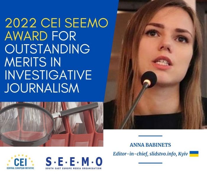2022 Winner of SEEMO AWARD for outstanding merits in investigative journalism