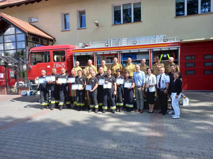 Training Ukrainian firefighters - saving Ukrainian lives (Warmia and Mazury Region - Poland, 10-15 July 2023)