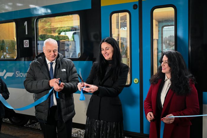 SUSTANCE Project: inaugural run of new direct train service between Villa Opicina and Rijeka (24 April 2024)