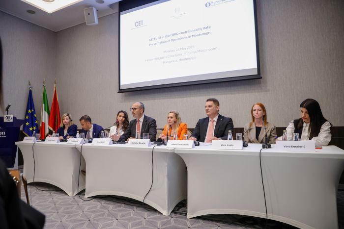 Roadshow CEI Fund at the EBRD in Montenegro (Podgorica, 26 May 2025)