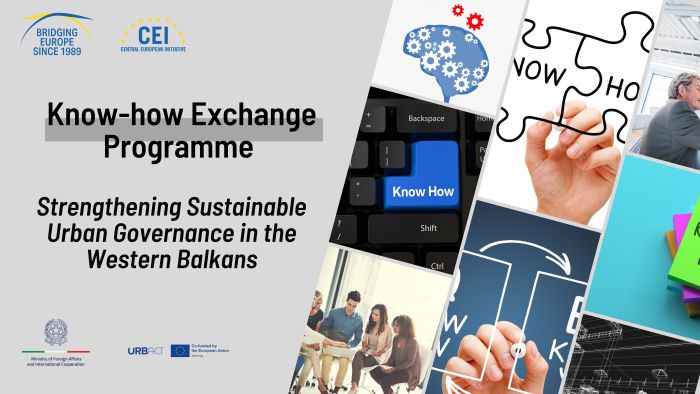 Sustainable urban governance in Albania and Serbia supported by Italy through the CEI Fund at the EBRD