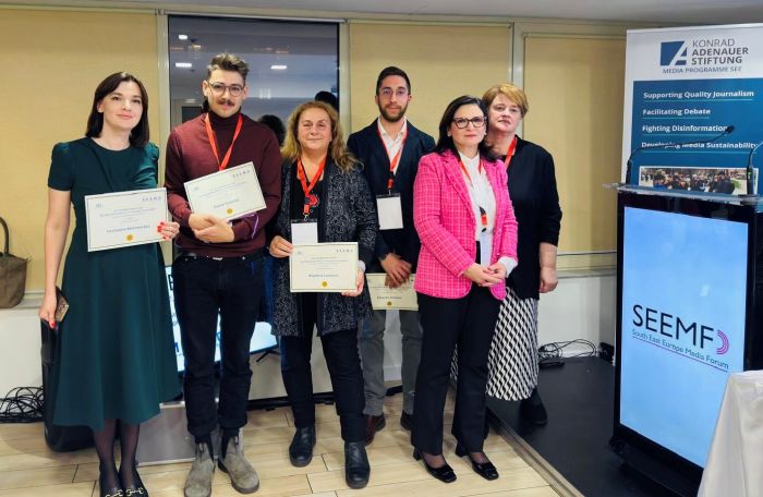 CEI SEEMO Award for Outstanding Merits in Investigative Journalism 2025 (Chișinău, 17 November 2025)