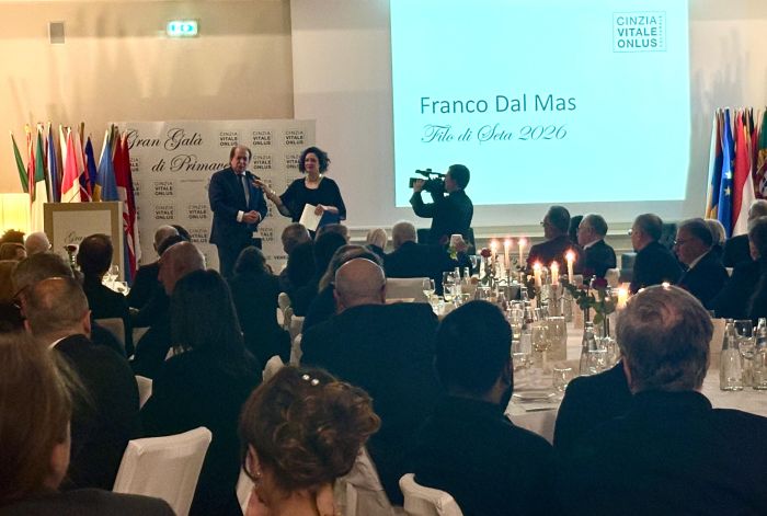 Secretary General Franco Dal Mas receives “Filo di Seta” Award in Trieste (24 March 2026)